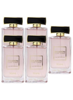 RIAVA PERFUMES 5 Pieces Relation Perfume Pour Femme 100ML  - Image 1