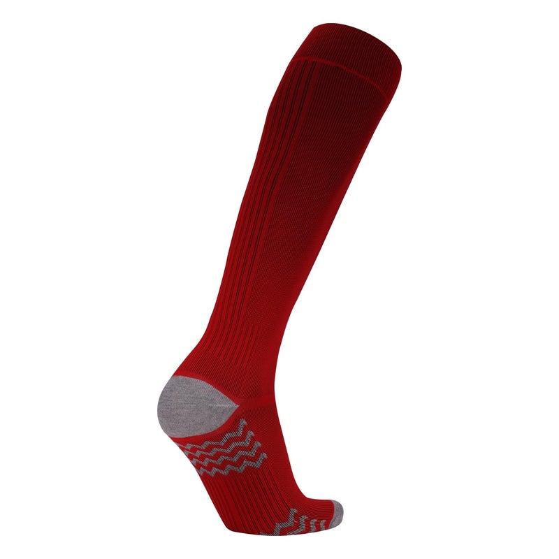 USOXO Football Socks I Knee Length Stockings I Odour Free, Superior Grip & Cushioned Base I Combed Cotton Striped Design Anti Slip Blister Protection I for Men & Women - Image 4