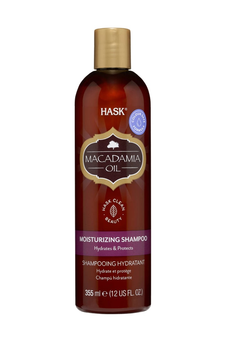 HASK MACADAMIA OIL MOISTURIZING SHAMPOO 355ML