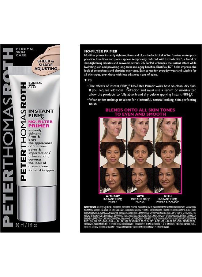 PETER THOMAS ROTH Instant Firmx No-Filter Firming Primer, Instant Skin Tightener, Instant Skin Firmer, Makeup Primer for Face, Blurring Face Primer, 30 ml / 1 fl oz  - Image 2