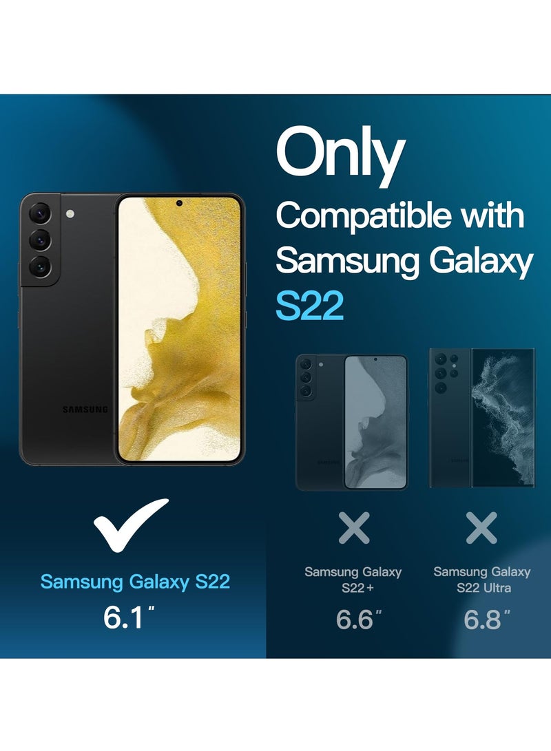 Jetech Screen Protector For Samsung Galaxy S22 5g 6.1 Inch Tempered Glass Film With Easy Installation Tool Fingerprint Id Compatible Hd Clear 3 Pack - Image 2