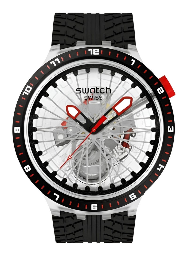 Swatch ساعة كوارتز تناظرية للجنسين - Image 1