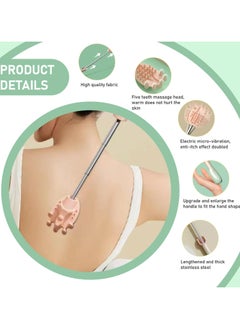 CMGTYYD Electric Back Scratcher, Electric Back Scratcher Extendable to 18 Inch Itch Relief One-Hand Scratchers with Long Handle Body Scratch Massage Tool for Home Travel  - Image 5