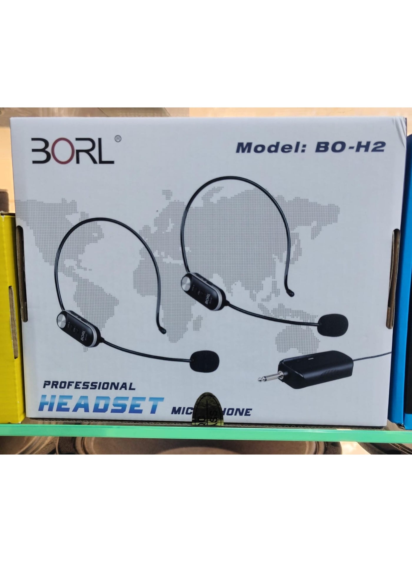 Borl bo-h2 Professional Wireless Headset Microphone System wireless