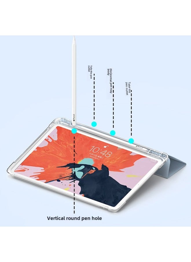Generic - Suitable For Ipad2021 Protective Sleeve With Pen Slot 10.2 Inch Ipad5 8th Generation Air4 Shell Air3 Airbag 10.9 Inch-Color: ☆ 】-Applicable Model: - Image 1