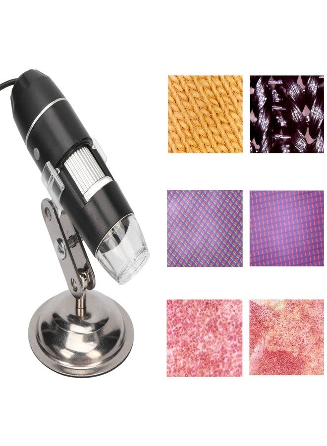 ZJchao Skin Scalp Detector, 500X Magnification High Resolution Hair Follicle Analyzer Digital Microscope Skin Analyzer Skin Scalp Detector Skin Diagnosis Hair Analyzer - Image 3