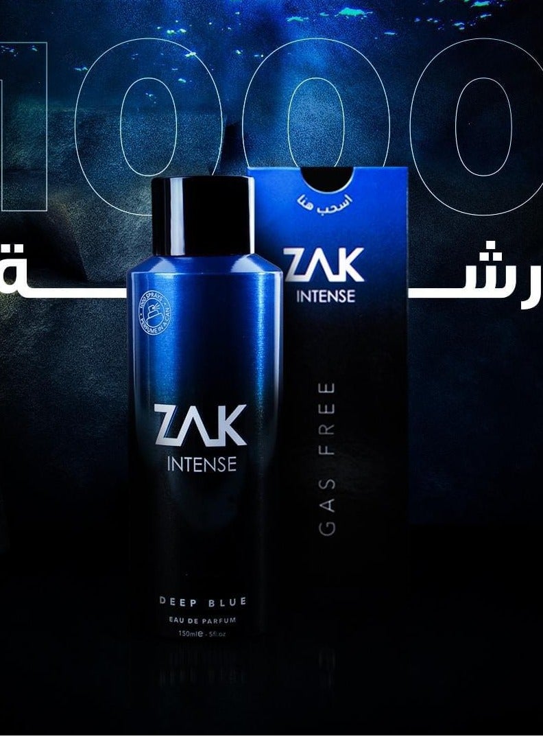 زاك انتينس ديب بلو او دي بارفان للرجال، 150 مل (قد يختلف شكل العبوة) - Image 5