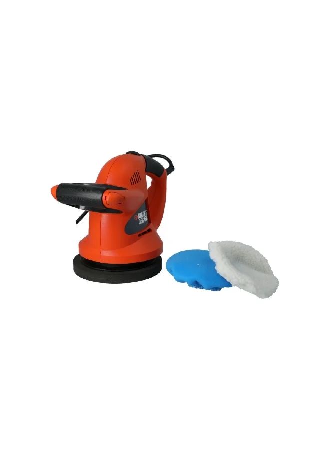 BLACK+DECKER Electric Car Polisher Red and Black 16.4 x 21.8 x 35.8 cm KP600-AE