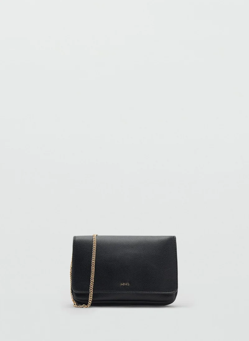 مانجو Corina Chain Detailed Flap Over Crossbody