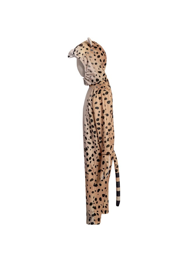 Leopard Cos Animal Costume - Children's Day  Halloween  Kindergarten Performance Suit  One-piece Dress - Image 5