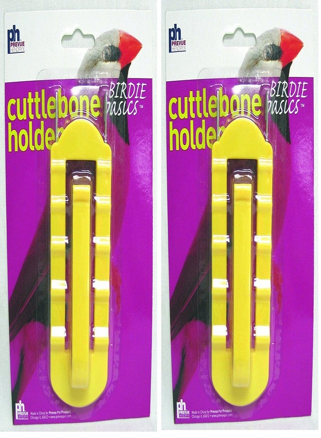 PH Prevue Hendryx 2 Pack Cuttlebone & Treat Holder for Birds