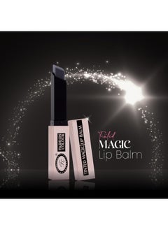 Fashion Colour Tinted Magic Lip Balm Long Lasting Glossy Pink Black 3g  - Image 2