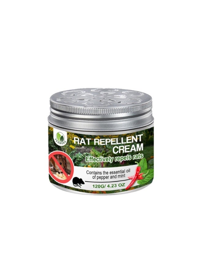 SOLARAE Rodent Repellent Cream for Car Engines, Under Hood Rodent Repellent, Rat Repellent for Car, Peppermint Oil to Repel Mice and Rats, Mouse Repellents Outdoor, Keeps Mice Away, Rat Deterrent Indoor - Image 1