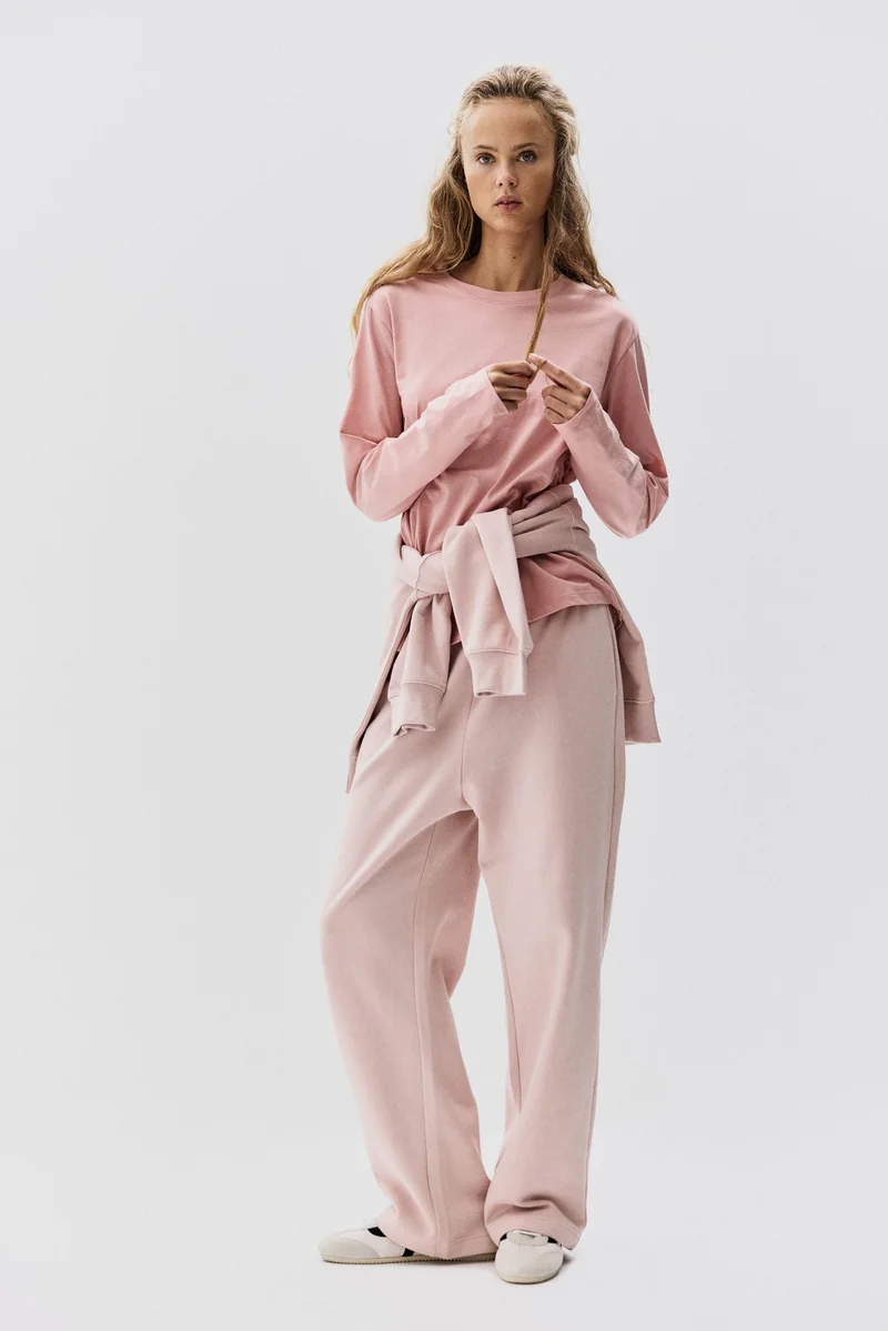 H&M Long-sleeved cotton top