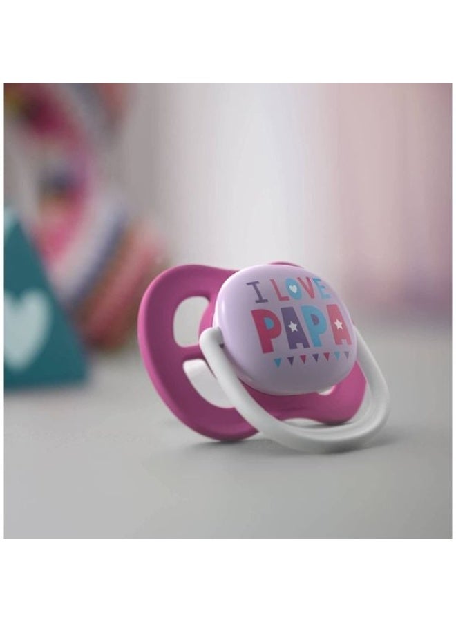 فيليبس لهاية فيليبس أفنت ألترا إير هابي 6–18 شهر، عبوة من 2 – تدفق هواء أقصى، حلمة سيليكون ناعمة، تصميم صحي خالٍ من BPA - Image 5