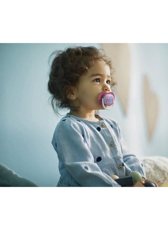 فيليبس لهاية فيليبس أفنت ألترا إير هابي 6–18 شهر، عبوة من 2 – تدفق هواء أقصى، حلمة سيليكون ناعمة، تصميم صحي خالٍ من BPA - Image 3