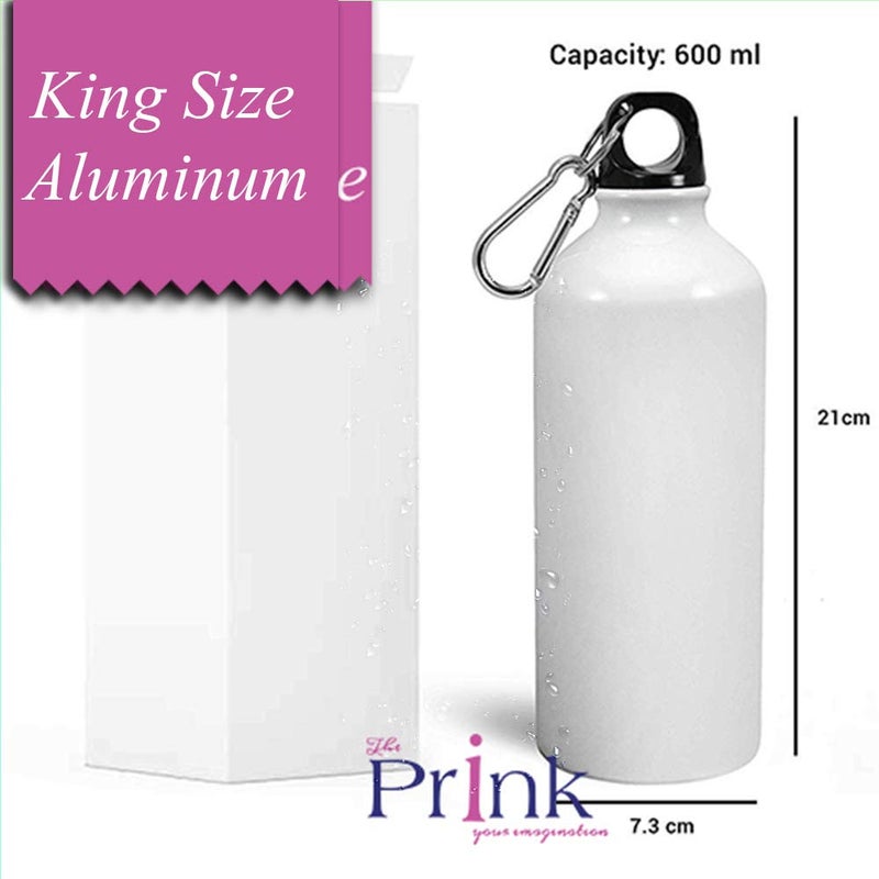 Prink Coldplay Yellow Song Water Bottles Coldplay Sipper Bottles Yellow Coldplay Song Bottles Rock Band Sipper Bottle Printed Sipper Bottle for Coldplay Fans 600 ml - Image 5