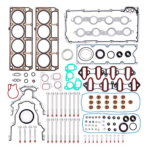 LIMICAR Cylinder Head Gasket Full Set Compatible with 2002 2003 2004 2005 2006 2007 2008 2009 2010 2011 Silverado Tahoe GMC Yukon Envoy Buick Cadillac 4.8L 5.3L - Image 2