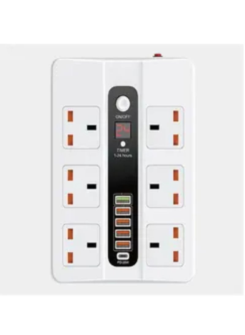 VOLT Charging Dock 6 Ports + 4 USB + 1 PD 38 Watts - Image 1