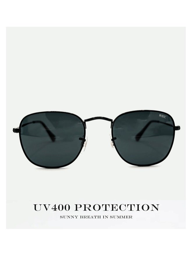 MEC Frank Square Sunglasses - 3857 - Lens Size: 51 mm - Black  - Image 1