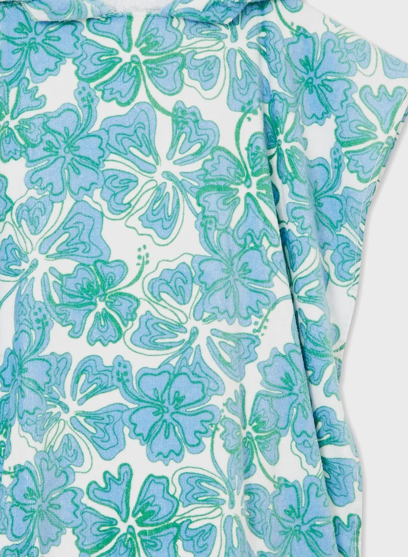 Cotton On Printed Hooded Towel