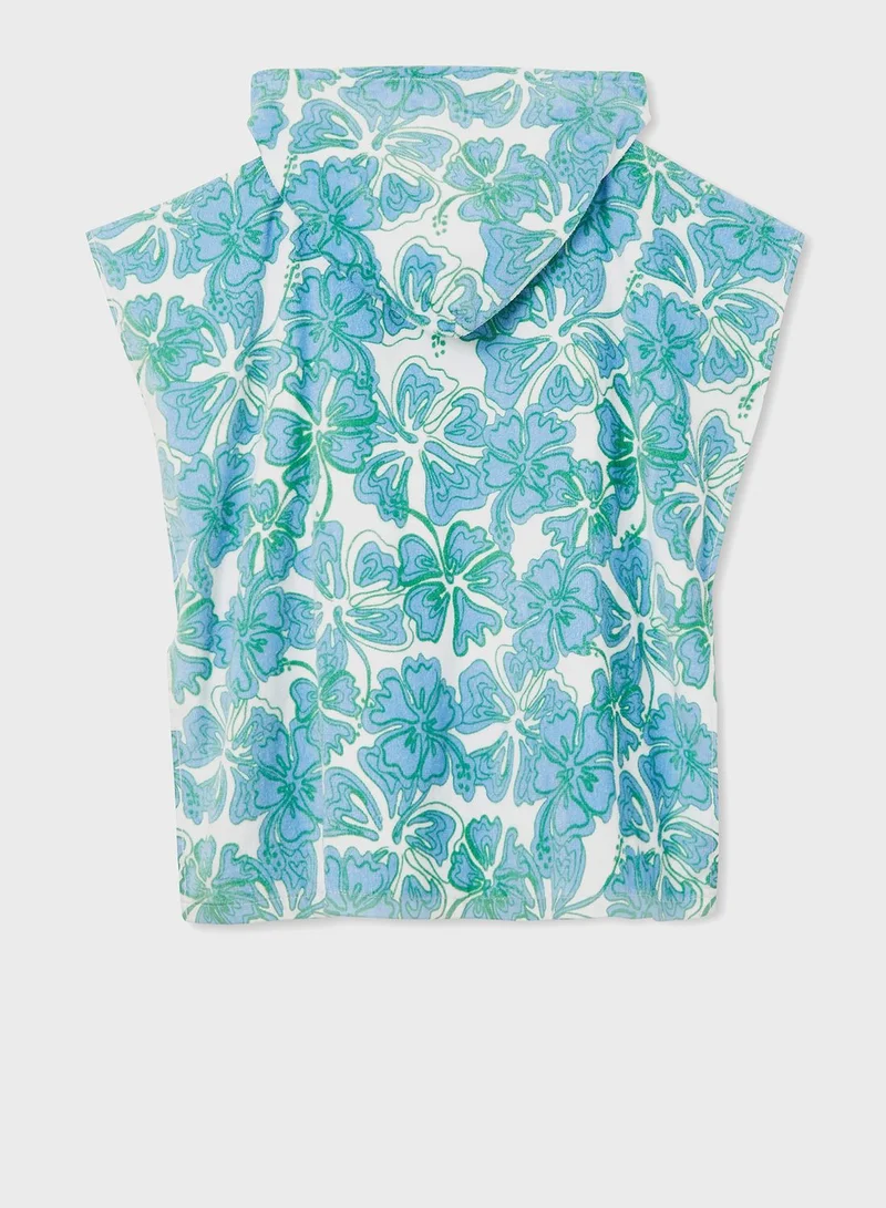 Cotton On Printed Hooded Towel