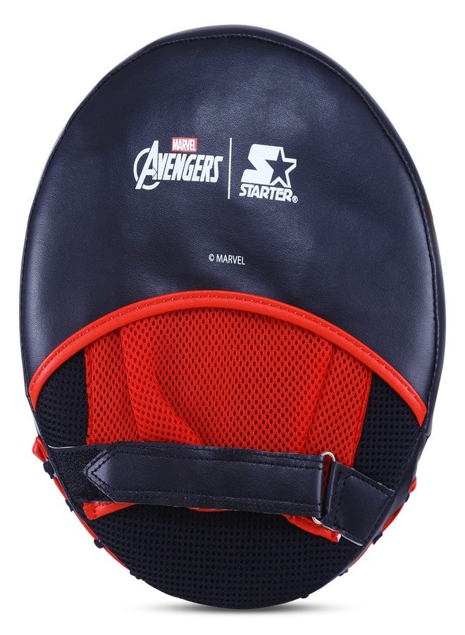 ستارتر مجموعة قفازات ووسادة تركيز مارفل أفنجرز، سهلة التركيب، قفازات ملاكمة، وسادات تركيز، للأطفال من عمر 3 سنوات فما فوق، أحمر | آمنة ومناسبة كهدية - Image 4