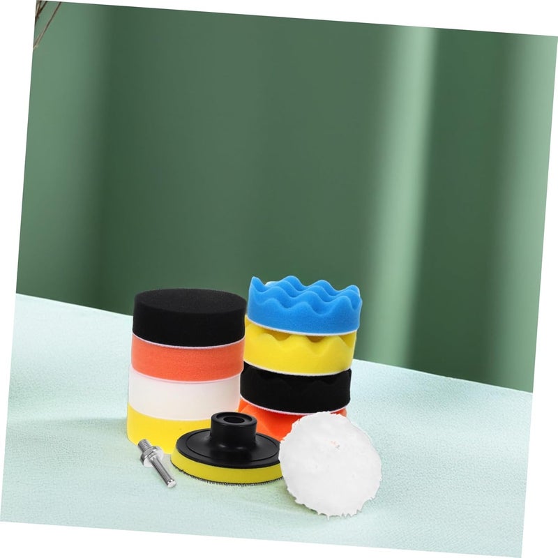 High precision lightweight material STOBAZA Car Polishing Renovation Kit of Electric Drill Buffing Pads Fleece Bonnet Pads Polishing Sponge for Car Care Gulf approved global quality - Image 4