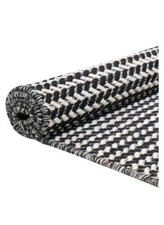 Suncoast Suncoast Cinar Outdoor Rug (L) Black  - Image 1