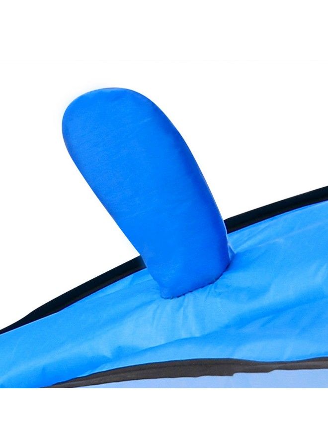 Image Large Dolphin Blue Kite Frameless Soft Parafoil Giant 3D Kite Image Breeze Beach Kites For Outdoor Beach  - Image 3