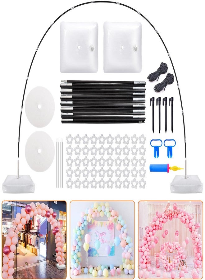 Chamvis Balloon Arch Kit, 9FT Height & 10FT Width Adjustable Balloon Arch Stand Frame Garland Stand: Wedding Baby Shower Birthday Photo Backdrop - Image 1