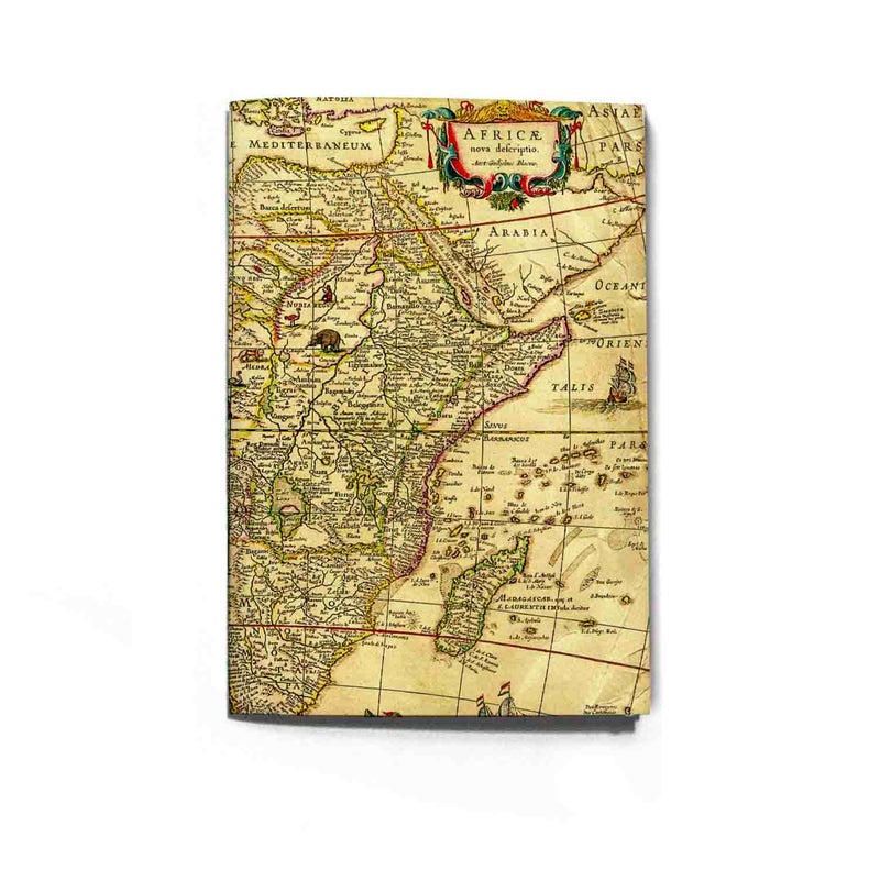 The inkjection a5017s sketch map africa multicolor sketch a5 -