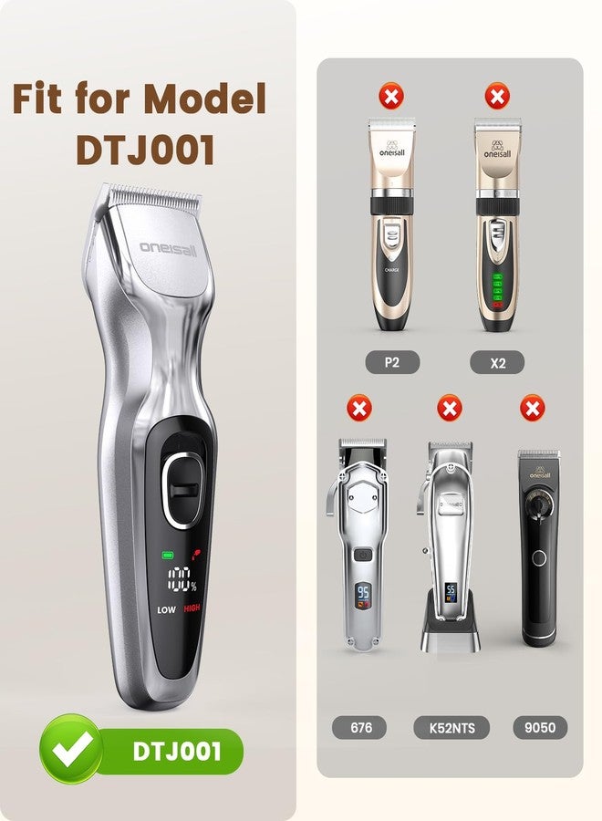 أوني سال شفرات بديلة من ون إز أول لماكينة قص شعر الكلاب DTJ-001 الفضية، 7FC - Image 2