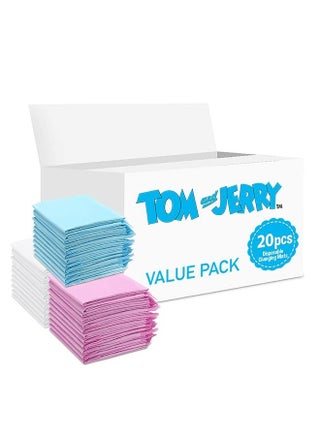 20 Pieces Disposable Changing Mats - pzsku/ZBE9D0BFA8CE326EC7D8BZ/45/_/1676362438/0016f8dc-9142-4f9c-8068-f23f288485b8