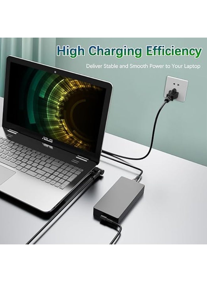 Terabyte شاحن AC 280W 14A 20V ADP-280EB B لأجهزة Asus ROG Strix G15 G17 G513R G513Q G713R G713Q Scar 15 17 G532L G533Z G732L G733Z Hero Scar III G731G G531G G703G لأجهزة الكمبيوتر المحمولة للألعاب - Image 3