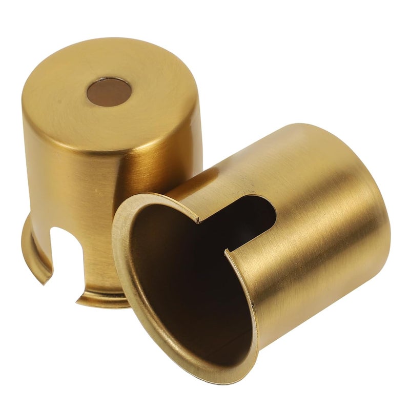 Plated Lamp Holder Pull Chain 2 Pack For Table Floor Lighting Bulb Socket Accessory - Image 2