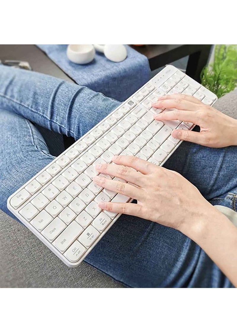 ريبنيو مجموعة لوحة مفاتيح وماوس لاسلكية صامتة - Image 2