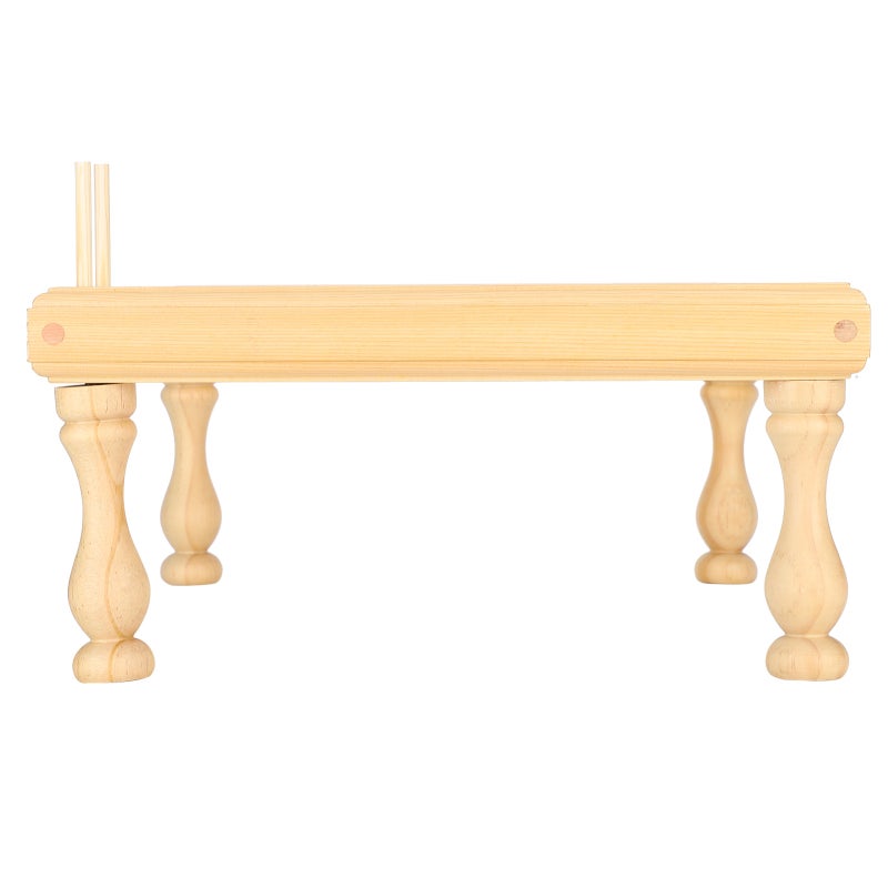 Adjustable Embroidery Frame: Durable Pine Wood, Wax Oil Polished Surface - Insect-Proof Cross Stitch Frame for Home Craft Beginners & Hand Embroidery Projects - Image 4
