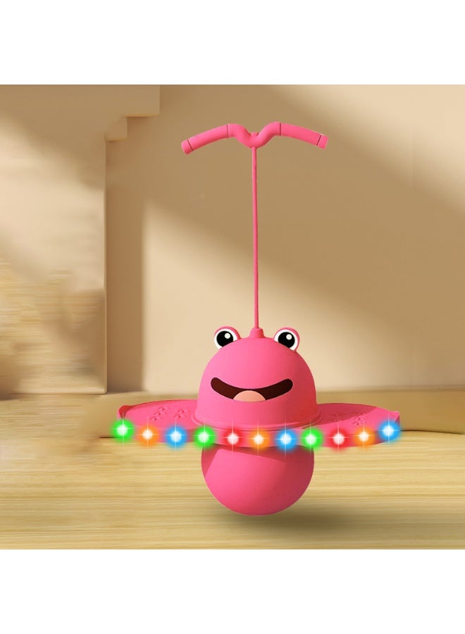 Glowing Hopper Ball with Handles for Kids - Image 1