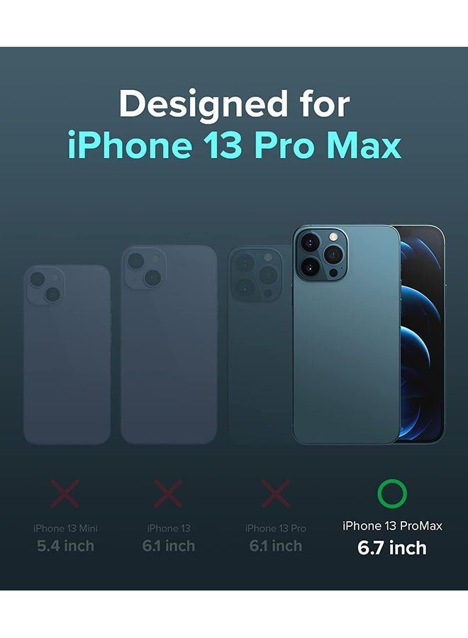 غطاء فروست صلب مغناطيسي شفاف لهاتف iPhone 13 Pro Max مع MagSafe شفاف غير لامع - Image 2