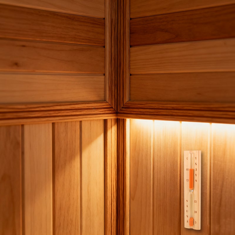 Sauna Timers - 15 Minutes Wall Mounted Glass Sand Clocks with Sand for Steam Room Sauna Room Accessories - Image 5