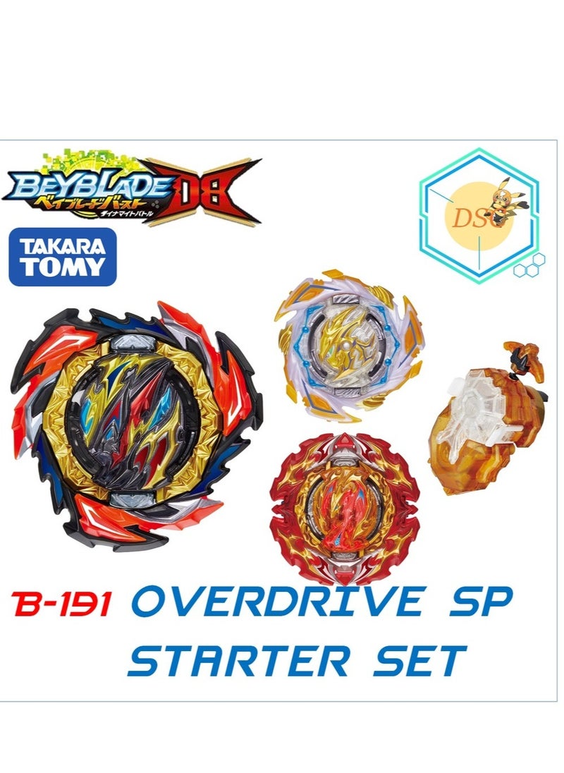 TAKARA TOMY - Beyblade Burst DB B-191 Overdrive Special Starter Set - Image 1