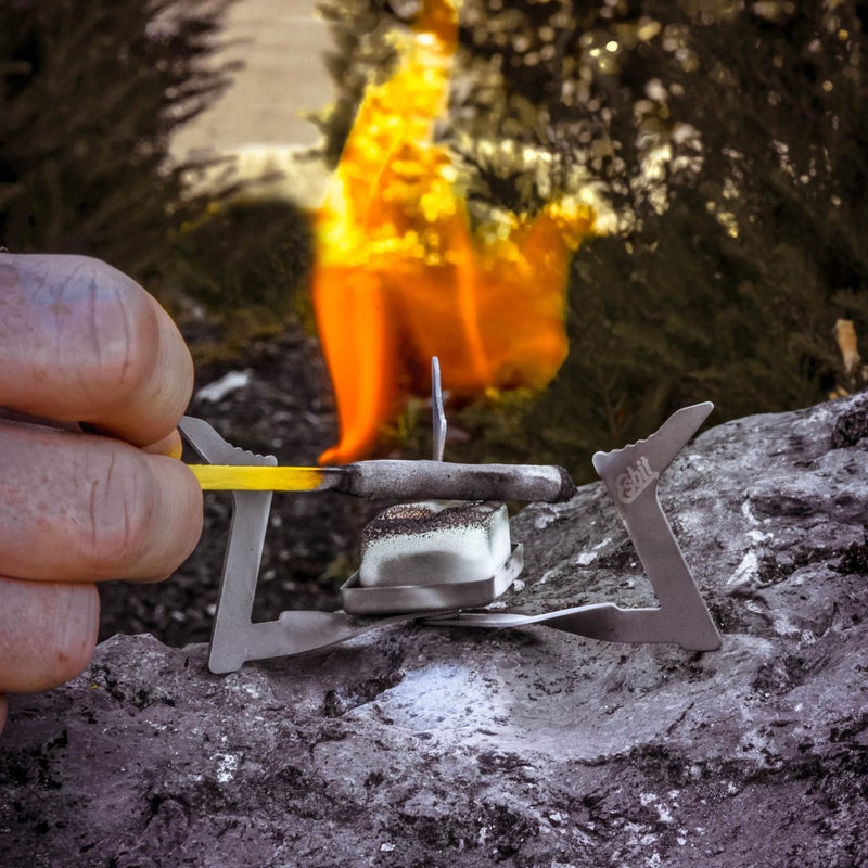 Esbit 4g Solid Fuel Tablets for Backpacking & Camping Stoves & Grills, 1300-Degree Smokeless Emergency Fire Starter Squares, 60 Pack - Image 5
