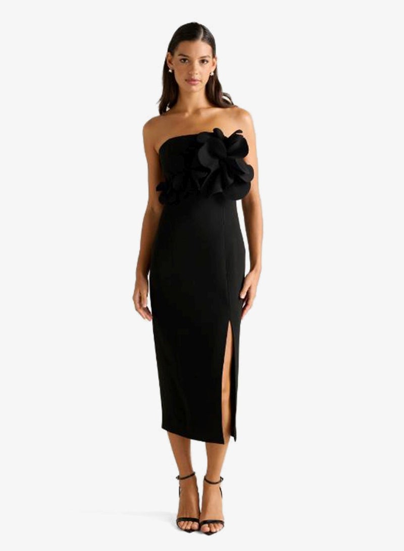 forever new Tessa Flower Detailed Midi Dress - Image 1