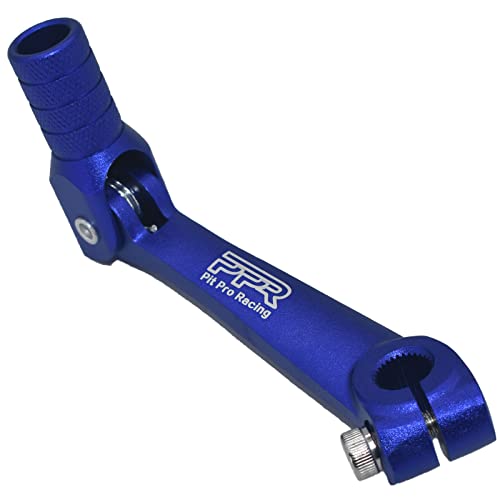 PPR PIT PRO RACING CNC Aluminum Gear Shifter Lever Foldable Gear Shift Lever Fit for Kayo T2 T4 T4L TTR 125 Zonshen 250cc ATVPedal Shift Lever for Pit Dirt Bikes Blue - Image 1