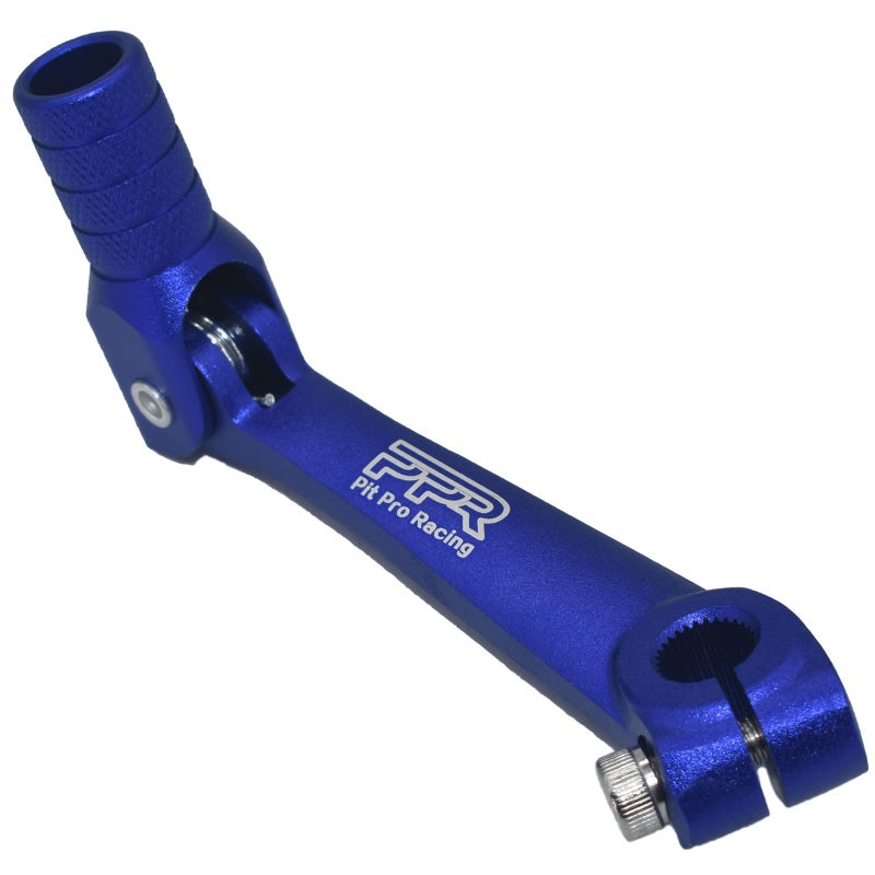 PPR PIT PRO RACING CNC Aluminum Gear Shifter Lever Foldable Gear Shift Lever Fit for Kayo T2 T4 T4L TTR 125 Zonshen 250cc ATVPedal Shift Lever for Pit Dirt Bikes Blue - Image 2