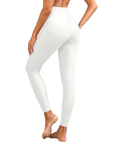 Holipick Women's Swim Pants UPF 50+ Swim Leggings High Waisted Long Swimming Pants White - Image 1