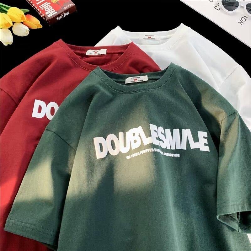Breathable White Pure Cotton Short-sleeved T-shirt Men's and Women's Summer American-style Vibe High-street Duffy Handsome T-shirt Fashion Brand Half-sleeved Clothes - Image 4