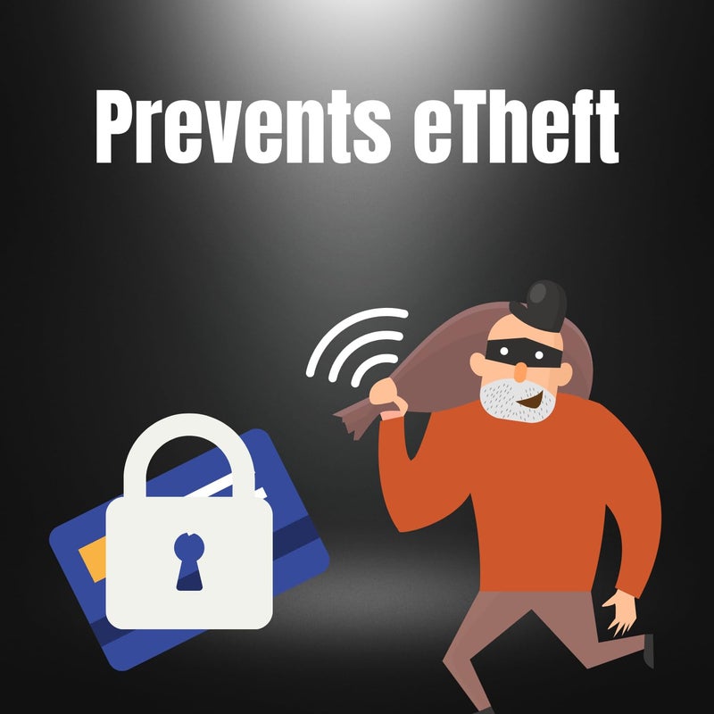 Tinydabba NFC Blocking Cards (2-Pack) | Ultra Thin Contactless Card Protector for Wallets & Passport Holders | Perfectly fits in Any Wallet or Purse | Men & Women | Smart & Slim fits in Wallet/Purse - Image 5