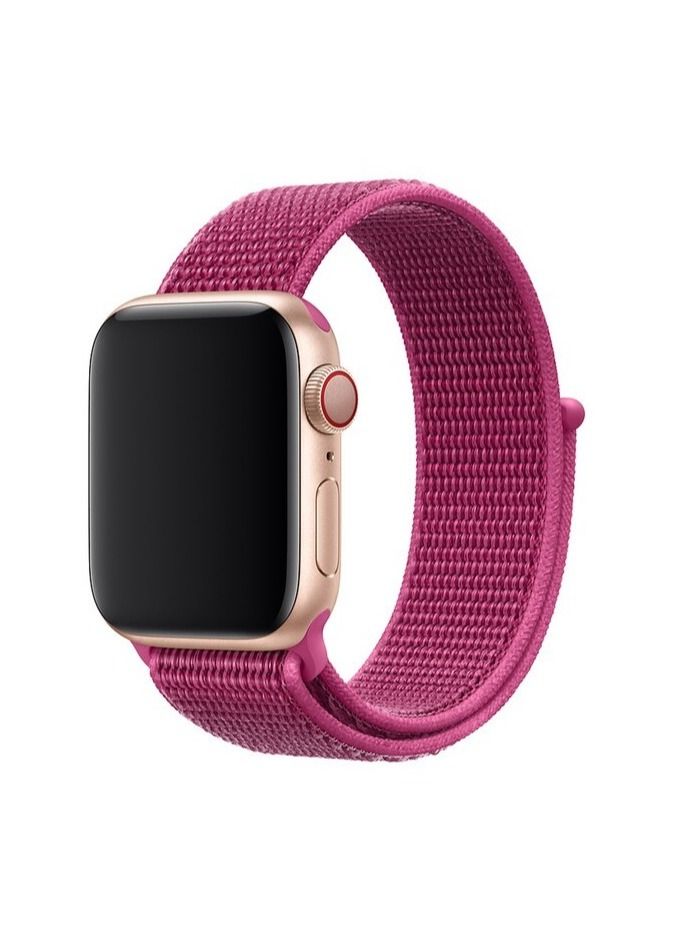 Nylon Sport Band for Apple Watch 41mm 40mm 38mm, Soft Replacement Strap for iWatch Series 7/6/ SE/ 5/4/3/2/43 - Image 1
